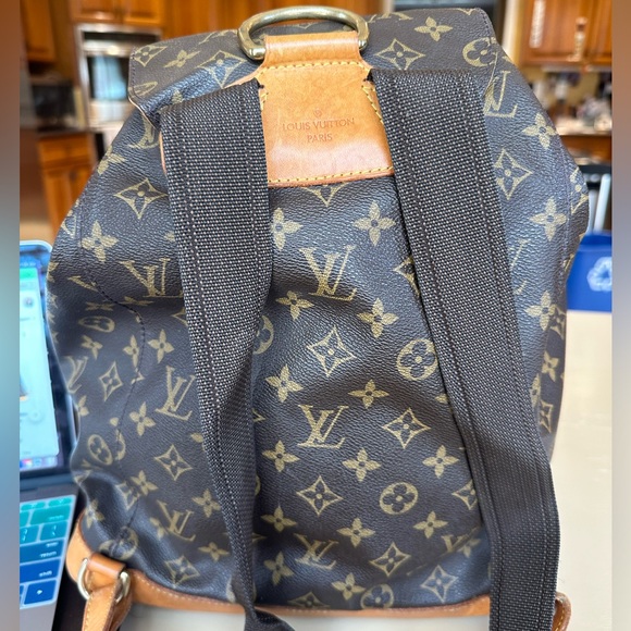 Louis Vuitton Brown Monogram Backpack - Picture 9 of 15